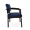 Lesro Lenox Steel Bariatric Chair Metal Frame, Black, MD Ink Upholstery LS1401 - alternate 2